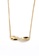 Vedantti yellow Vedantti 18k Mobius Slim Diamond Necklace in Yellow Gold 1C1B0ACA56B8BFGS_2