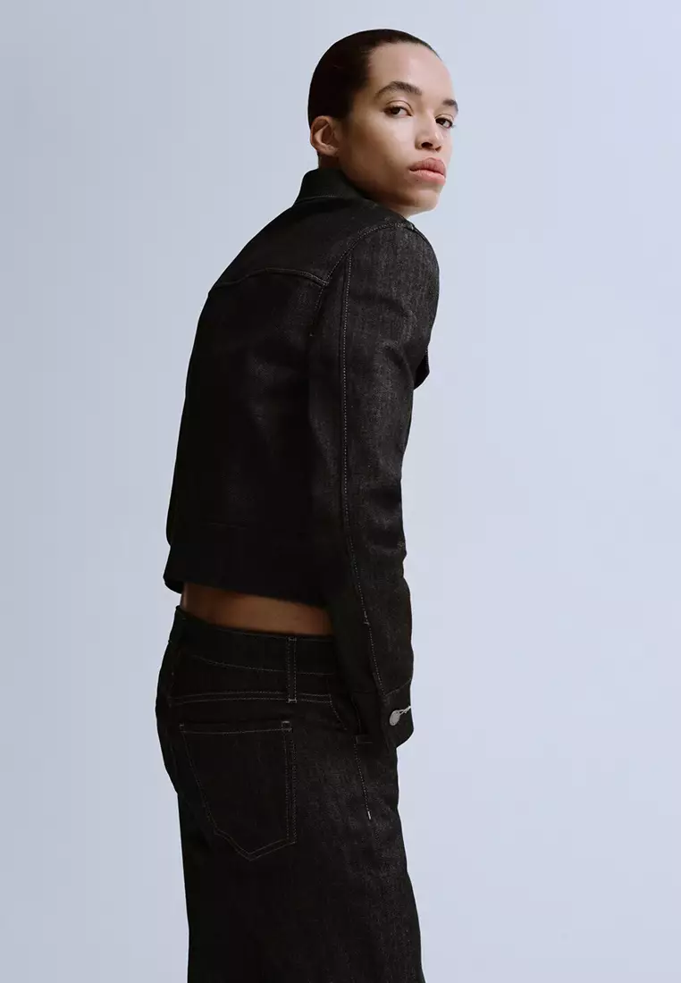 Mid-Rise Flared Jeans