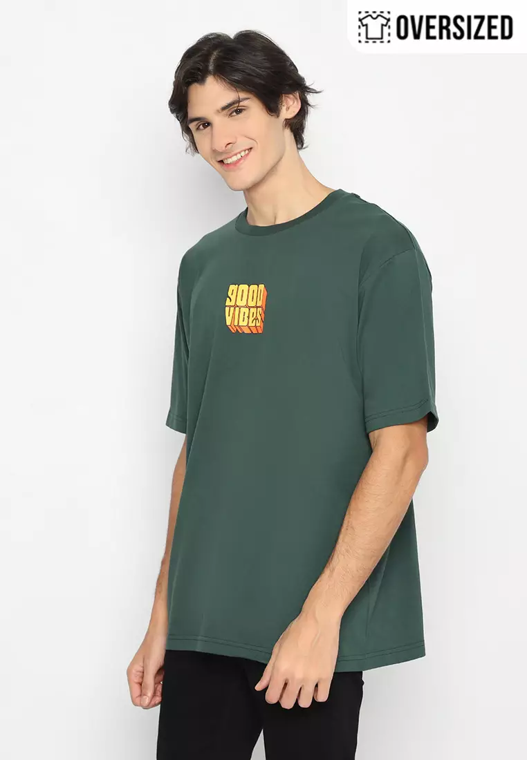 RBJ T-Shirt Cotton Combed Oversized Pria 2079250151