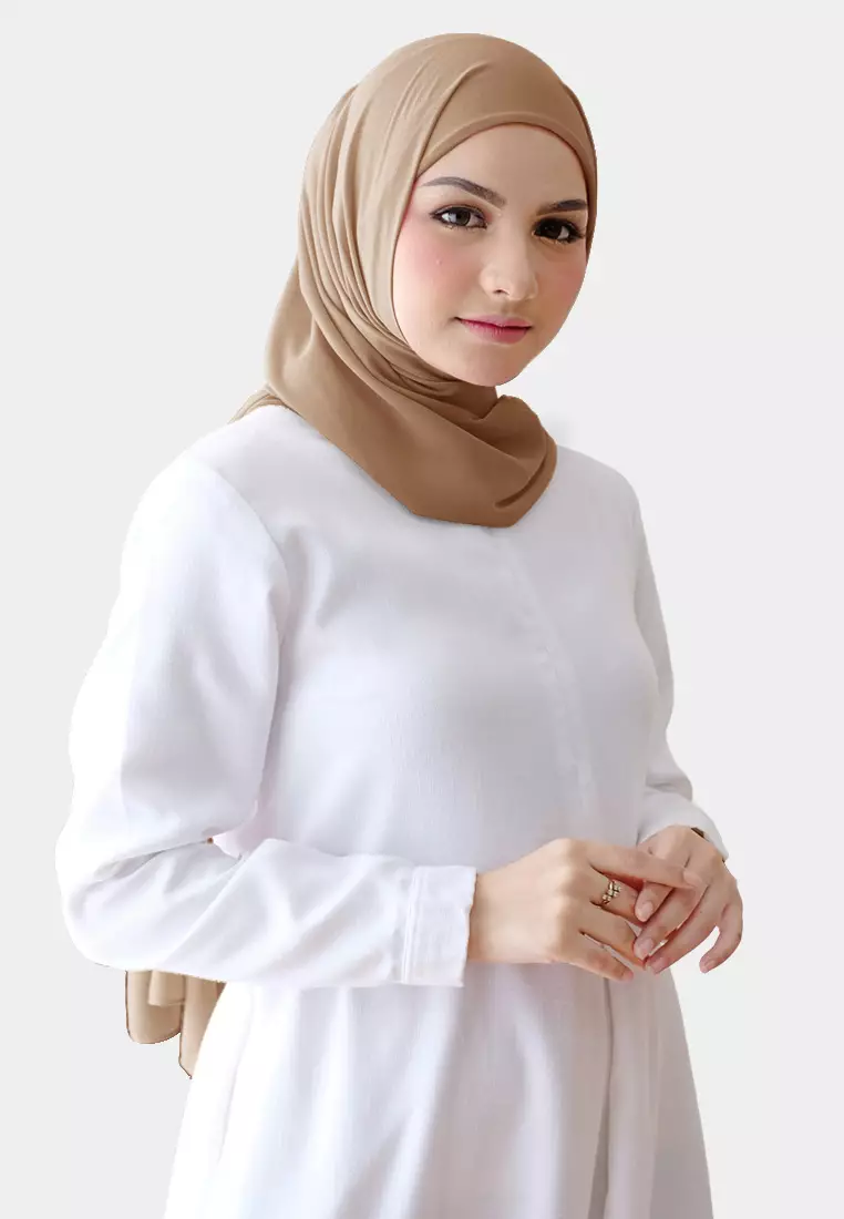 Pashmina Inner Instan 2in1 Ceruty Baby Doll - Mylo Dino