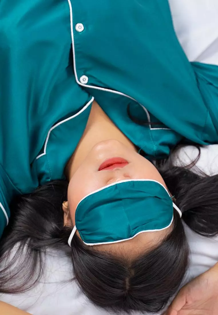 Piyama Satin Sleepwear One Set Pyjamas