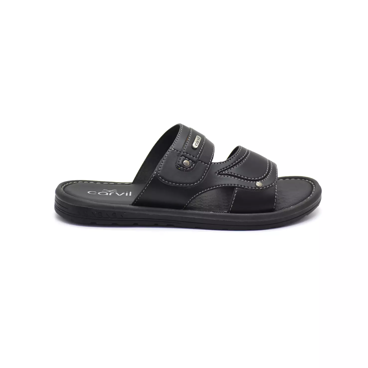 Carvil Sandal Pria Santoz 03-M Black