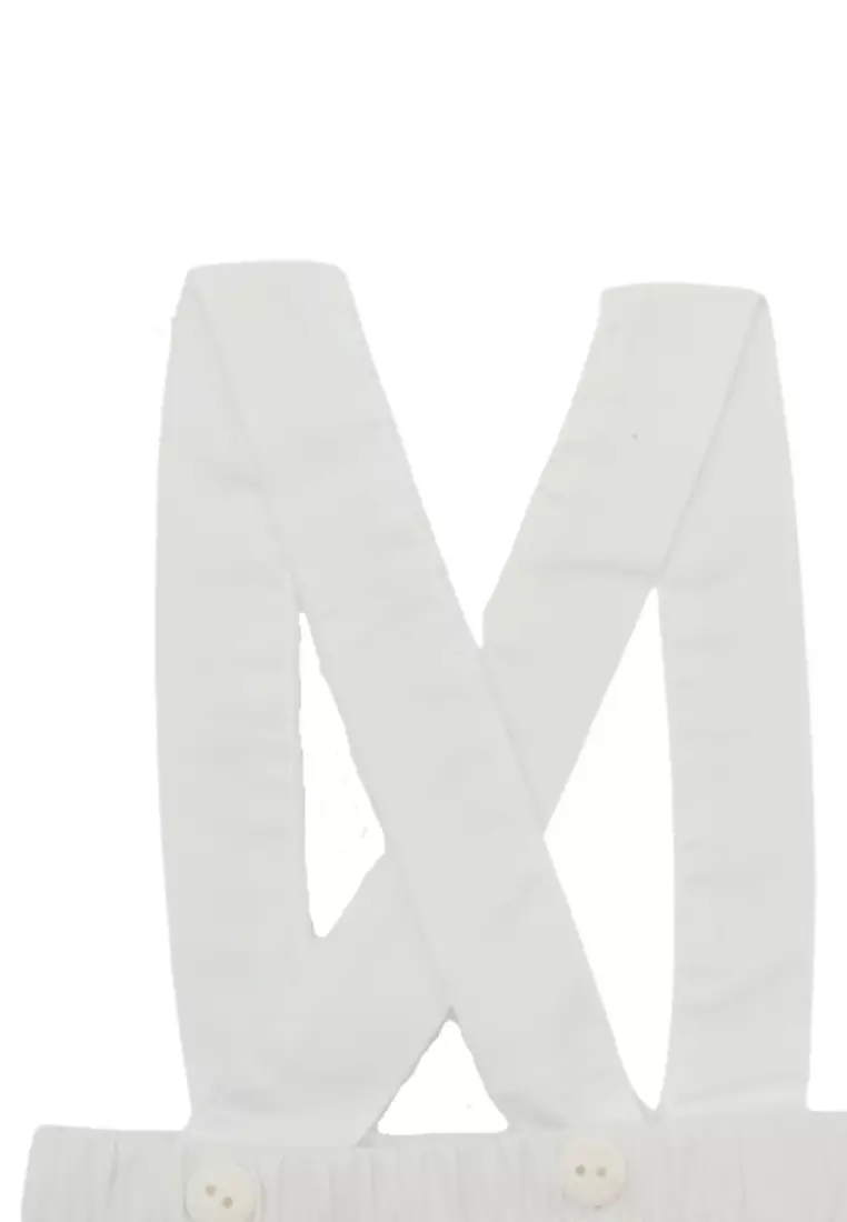 Lashawn Romper - White