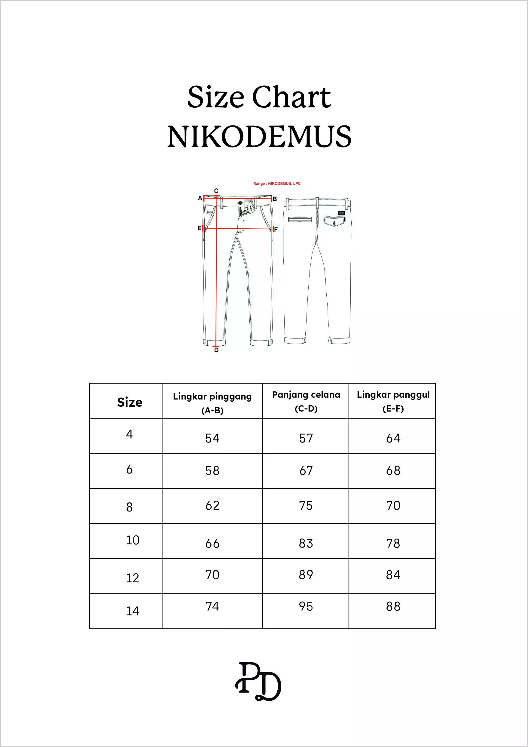 Pito Dito Boy Nikodemus Celana Panjang Katun Anak Hijau Army