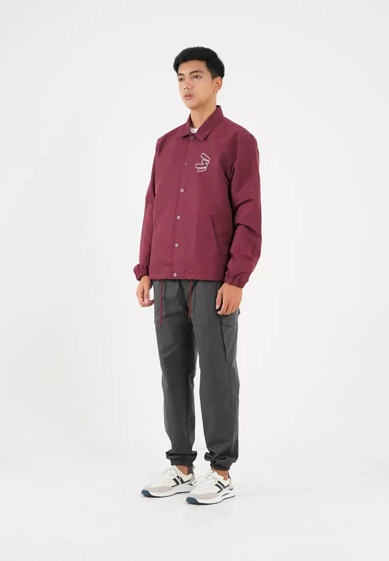 3Second Men's Coach Jacket Regular Fit Taslan Rigel C081124