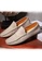 Twenty Eight Shoes beige VANSA Leather Loafer VSM-C77 3FB18SH64F2E1AGS_4