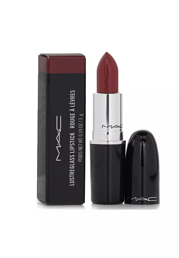 MAC - Lustreglass Lipstick - # 549 PDA (Bricky Red) 3g/0.1oz