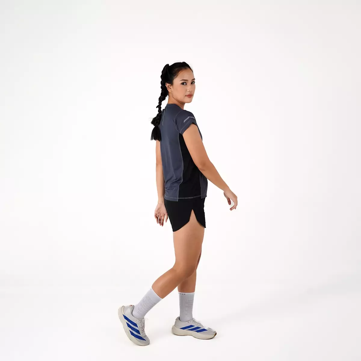 Tiento Kaos Olahraga Lari Baju Running Gym Dry Fit X-Lite Neo Wanita