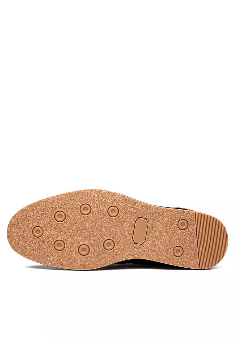 Grain Leather Derby Shoes YY6111