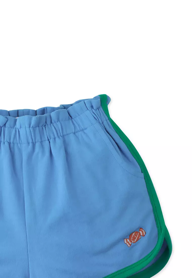 Girls Kylie Shorts With Candy Print