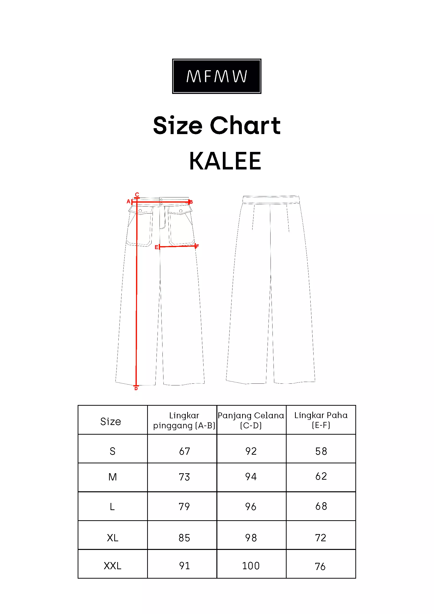 MFMW Kalee Celana Panjang Dusty Pink