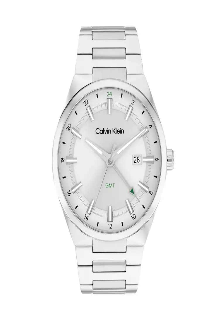 Buy Calvin Klein Watches Men's Stainless Steel Grey Dial & Quartz Basic ...