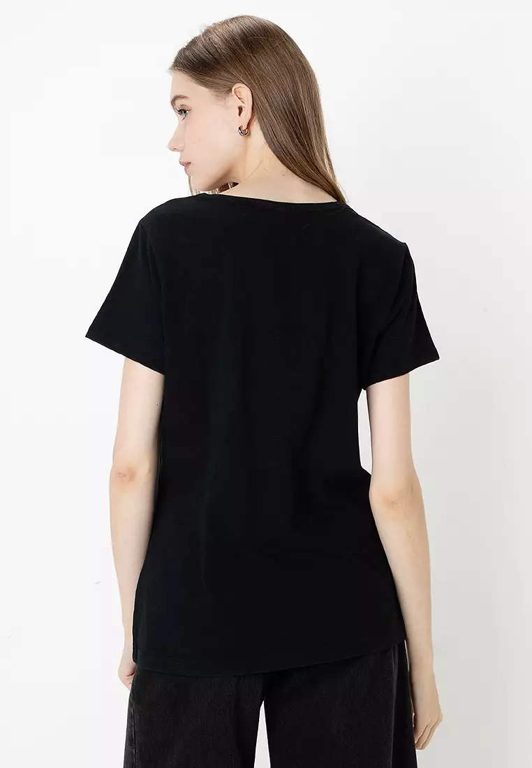 Harley-Davidson® United V-Neck Rosebud Tee