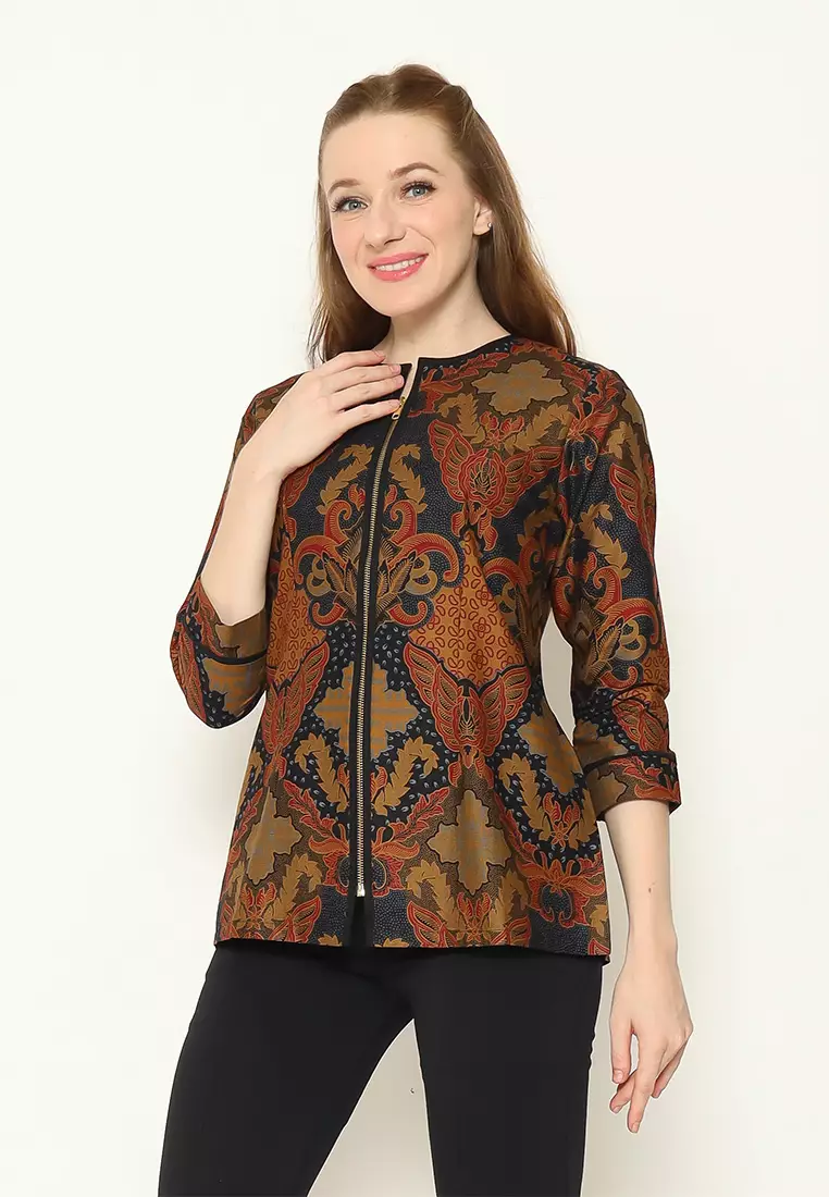 Hadinata Batik Wanita Blouse Kalyani Karna