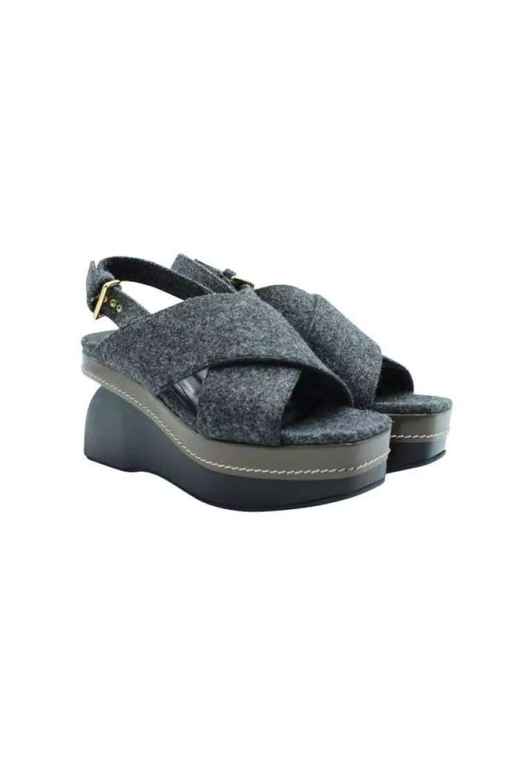 Dark grey sale wedges