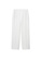 Mango white Straight Textured Trousers 84CA7AA1B205E3GS_5