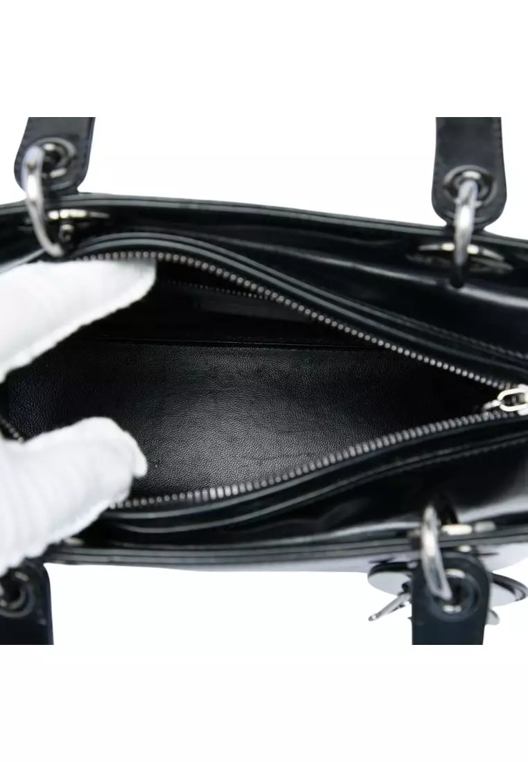Pre-Loved Dior Medium Patent Lady Dior