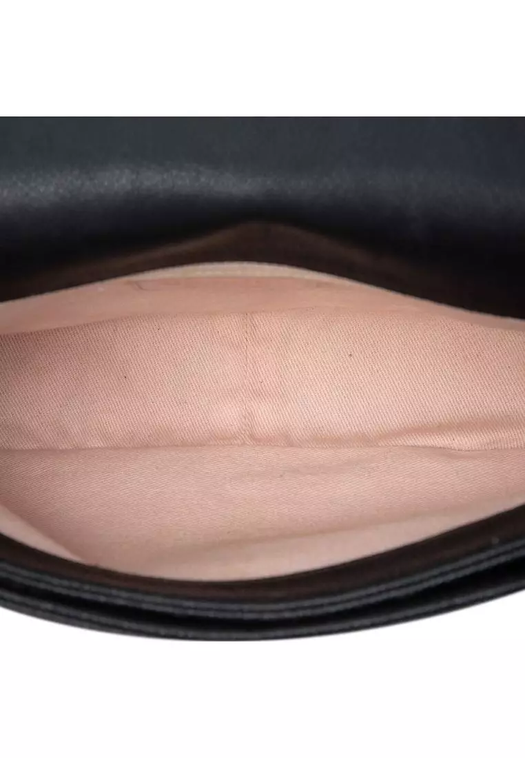 Pre-Loved Chanel Paris Cuba Medium Quilted Caviar Thread Around Flap