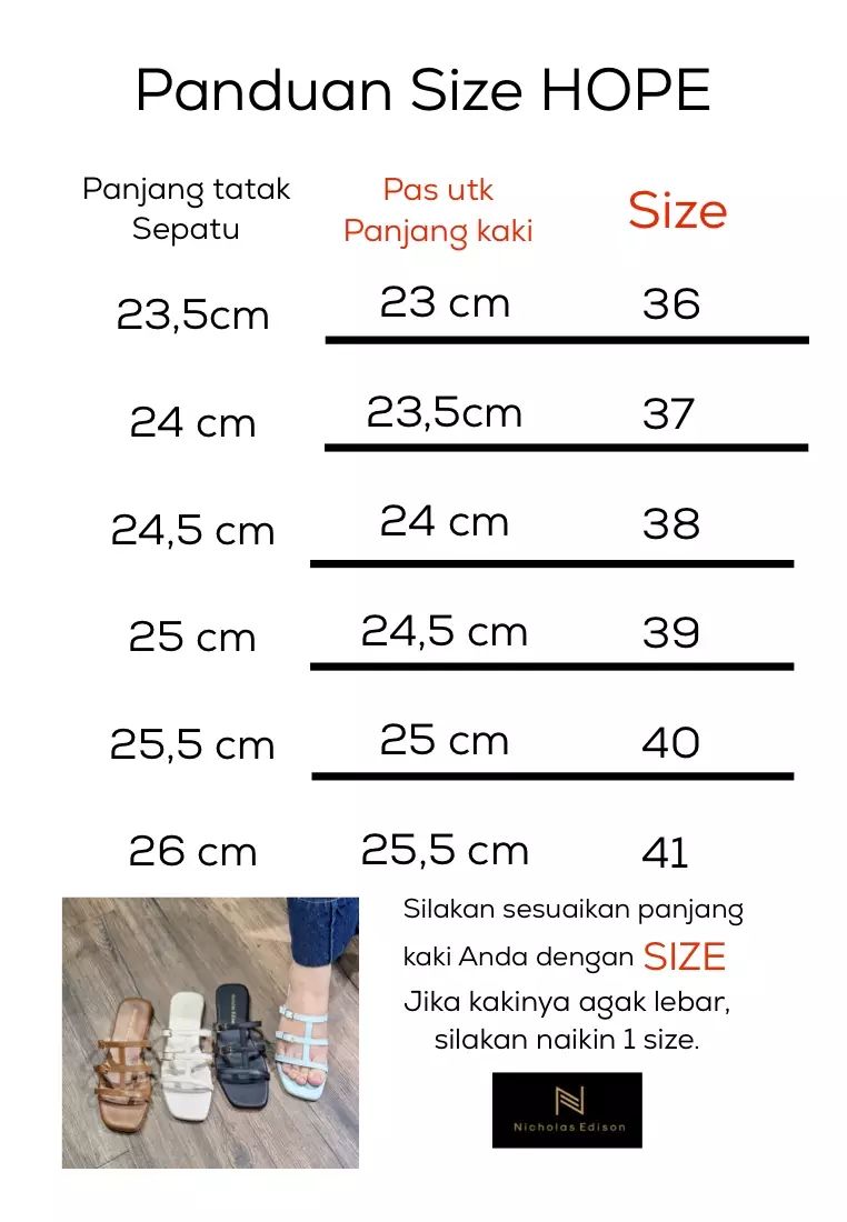 Nicholas Edison Sandal Hope Cream