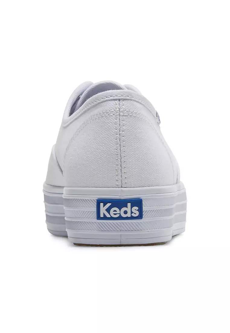 KEDS Women The Platform Canvas-WF67070