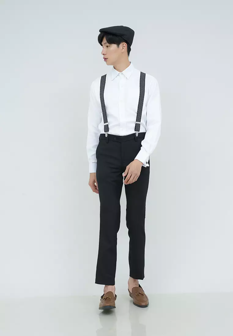 Houseofcuff Suspender Tali Jojon Karet ikat pinggang pria dewasa besar A10