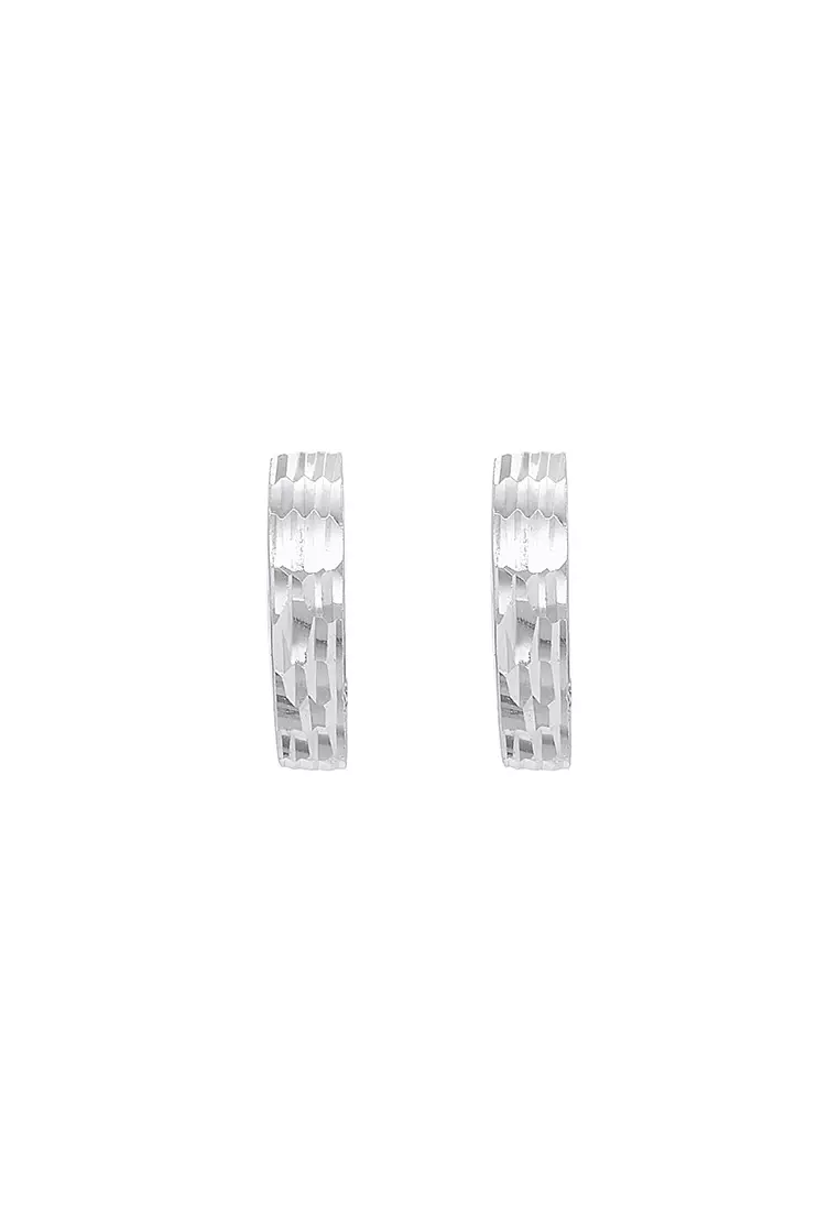 HABIB 750/18K White Gold Earrings A29EH
