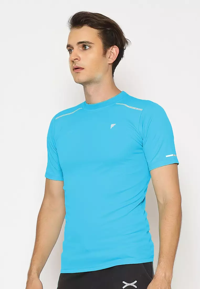 Running Jersey Reflective ROne series Turquoise