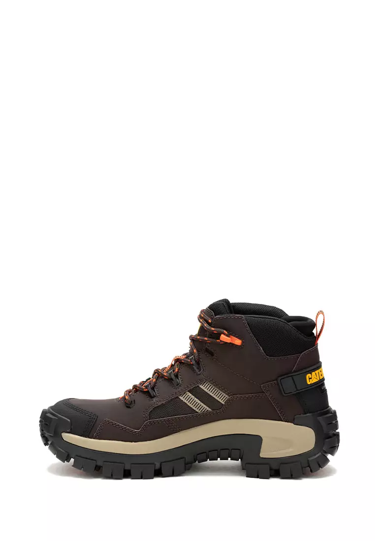 Men's Invader Mid Vent Composite Toe Work Shoes - Coffee Bean (P91663) | Safety Shoes