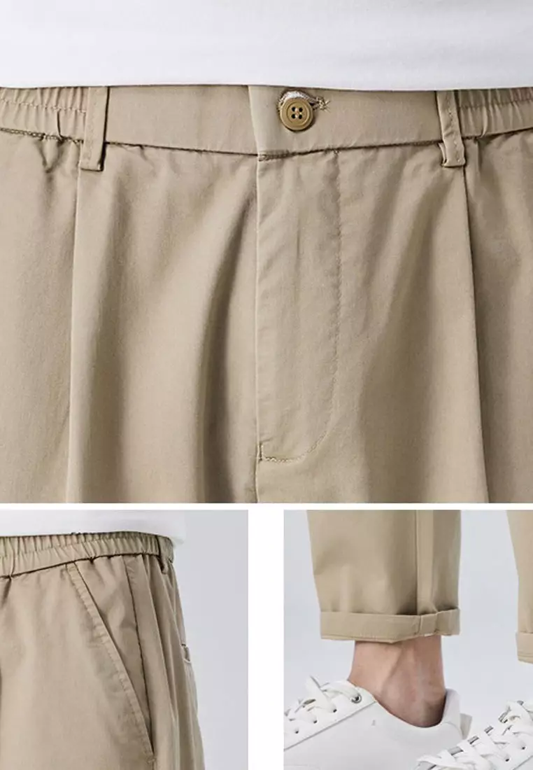 Casual Ankle Twill Pants