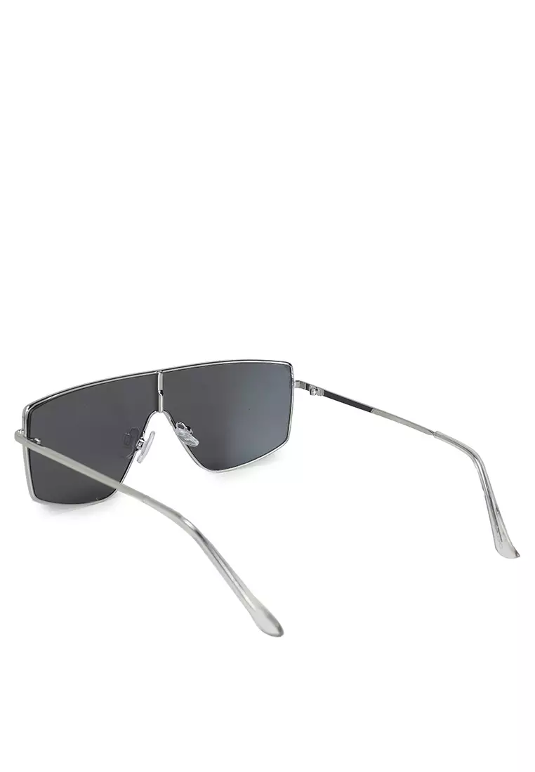 Priren Oversized Shield Sunglasses
