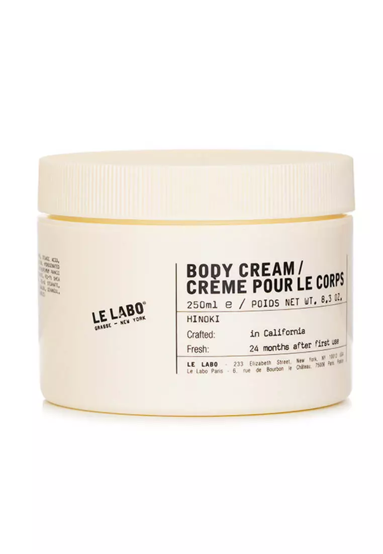Buy Le Labo LE LABO - Hinoki Body Cream 250ml 2026 Online | ZALORA
