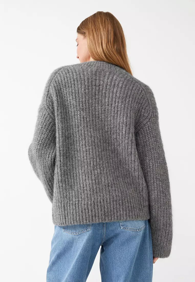 Buy Other Stories Relaxed Overlap Knit Cardigan 2024 Online