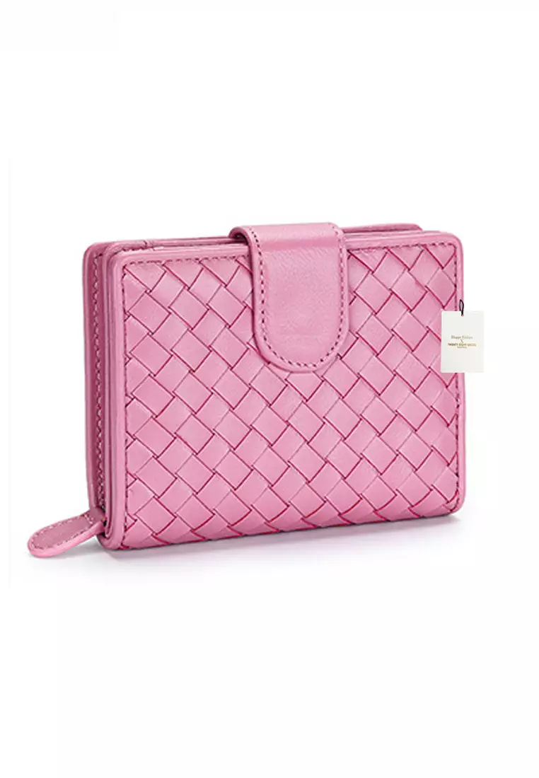 Weave Sheepskin Wallet JW YT-1259