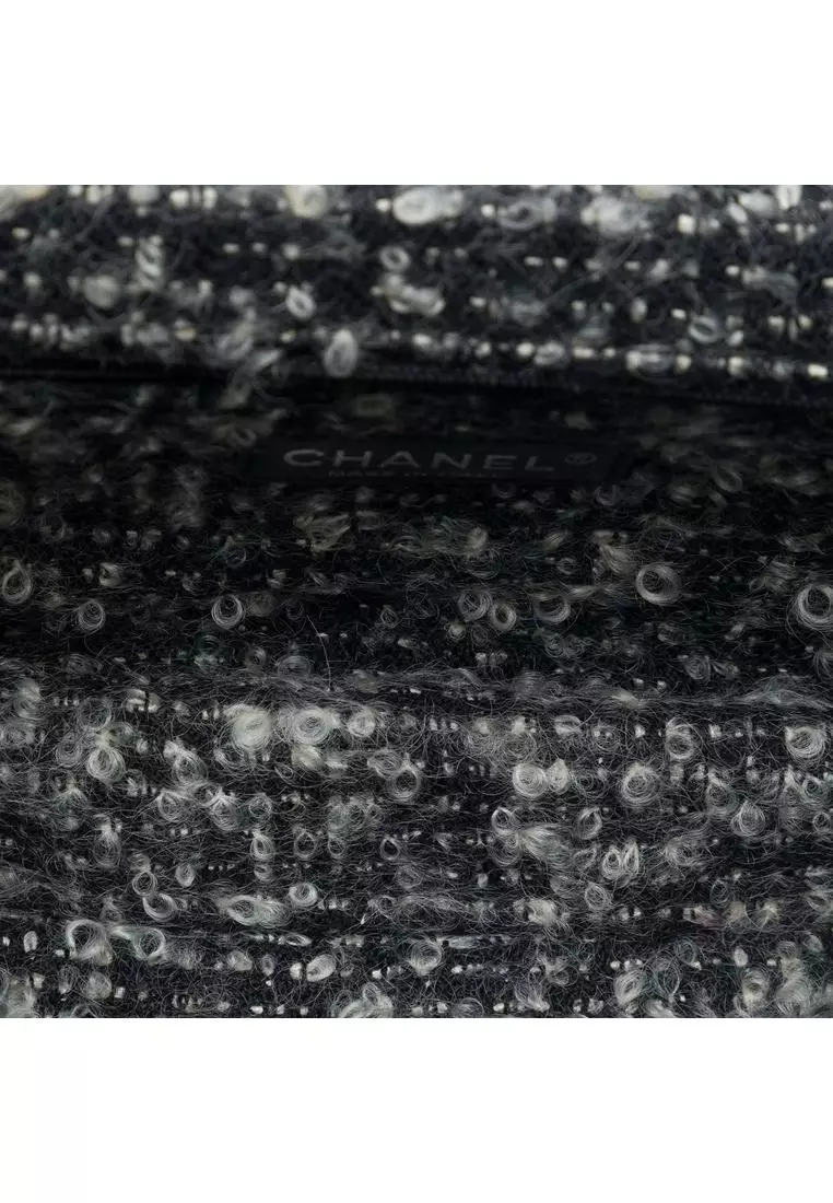 Pre-Loved Chanel Cc Quilted Lambskin Tweedy Flap Color