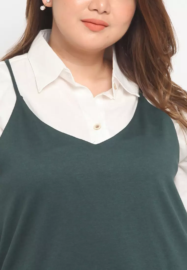 Plus Size Slip Dress Elizabeth Green