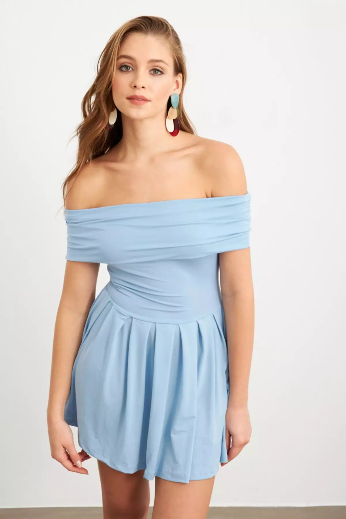 Madonna Collar Mini Dress