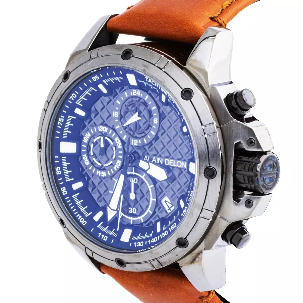 Jam Tangan Alain Delon Jam Tangan Pria AD435-1742C Original