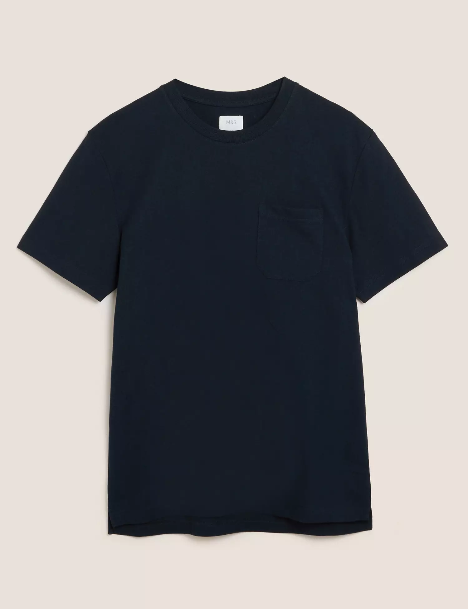 2pk Pure Cotton Long Sleeve T-Shirts