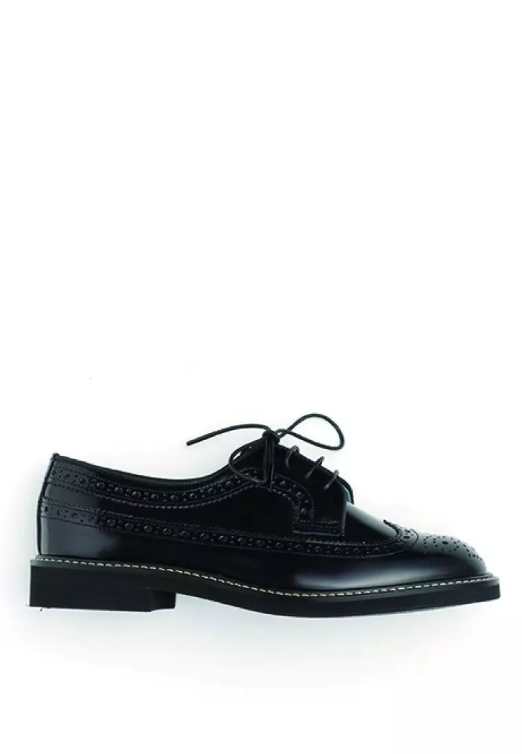 Buy HARUTA HARUTA Quilt Lace-Up Shoes-379 BLACK 2025 Online