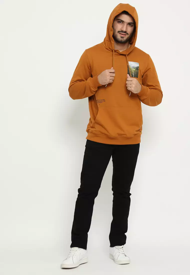 Sweat Shirt Hoodie "Mountain" Photoprint