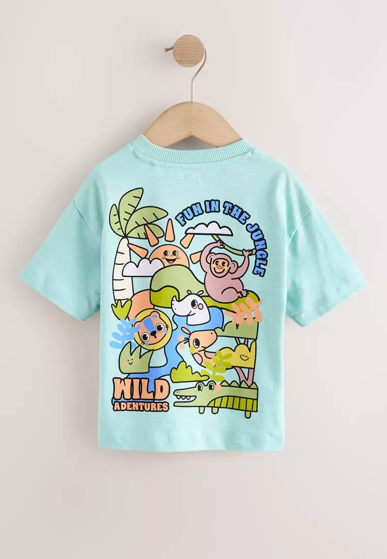 Short Sleeve Graphic T-Shirts 3 Pack