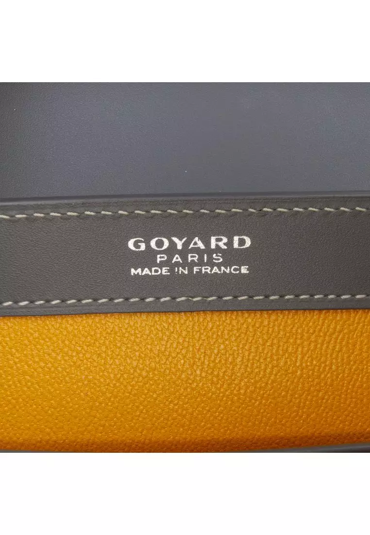 Pre-Loved Goyard Leather Saigon Structured Mm