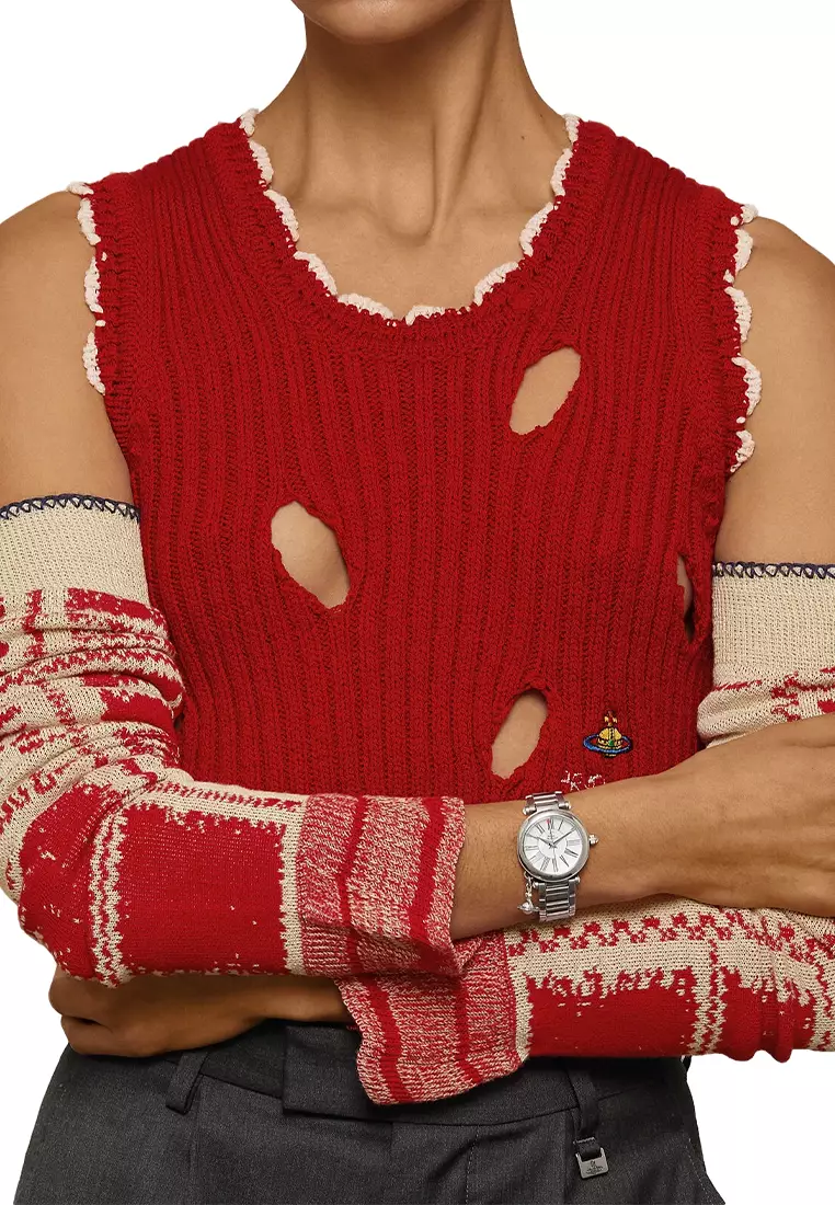 女士手錶銀色VV006PSLSL