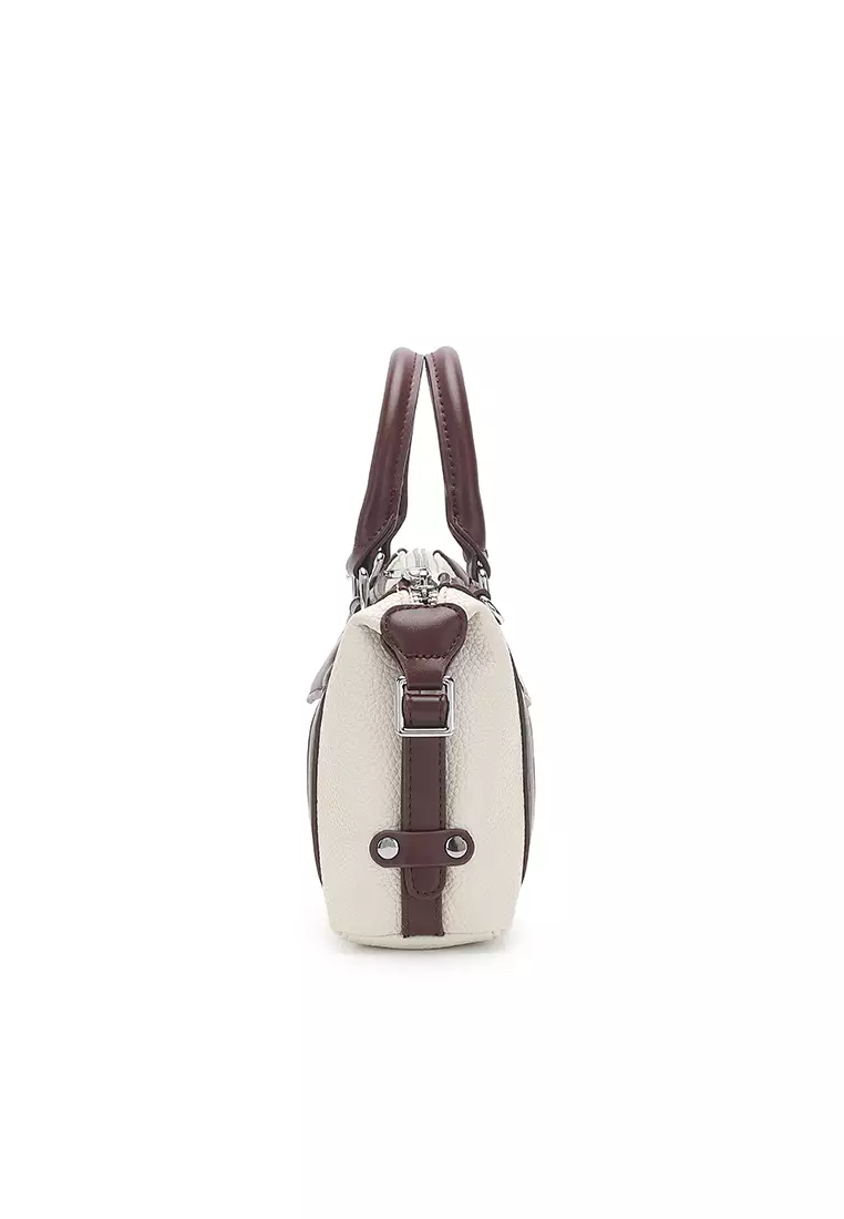 Women's Top Handle Bag / Sling Bag / Crossbody Bag / Shoulder Bag - Beige