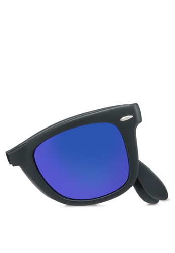 Wayfarer 折疊式太陽眼鏡, 飾品配件,zalora時尚購物網的koumi koumi 方框