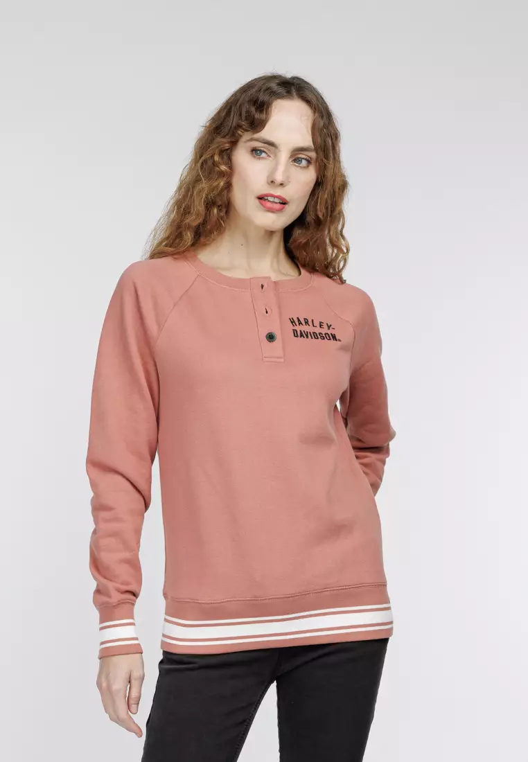 Harley-Davidson Race Her Crewneck Pullover