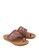 Noveni pink Weave Toe Ring Sandals A0427SH774411CGS_2