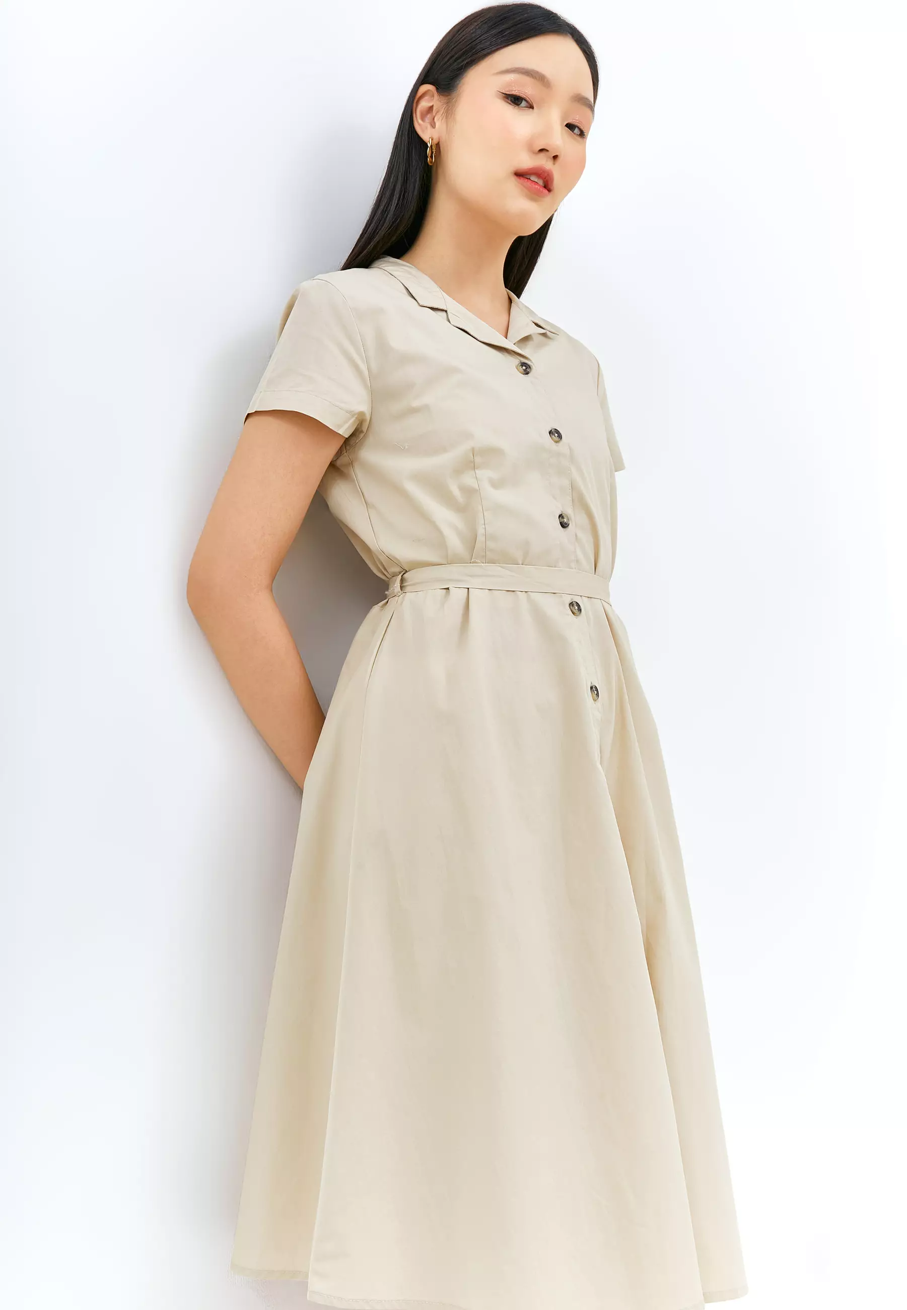 Isabella Cream Dress (G.4399)