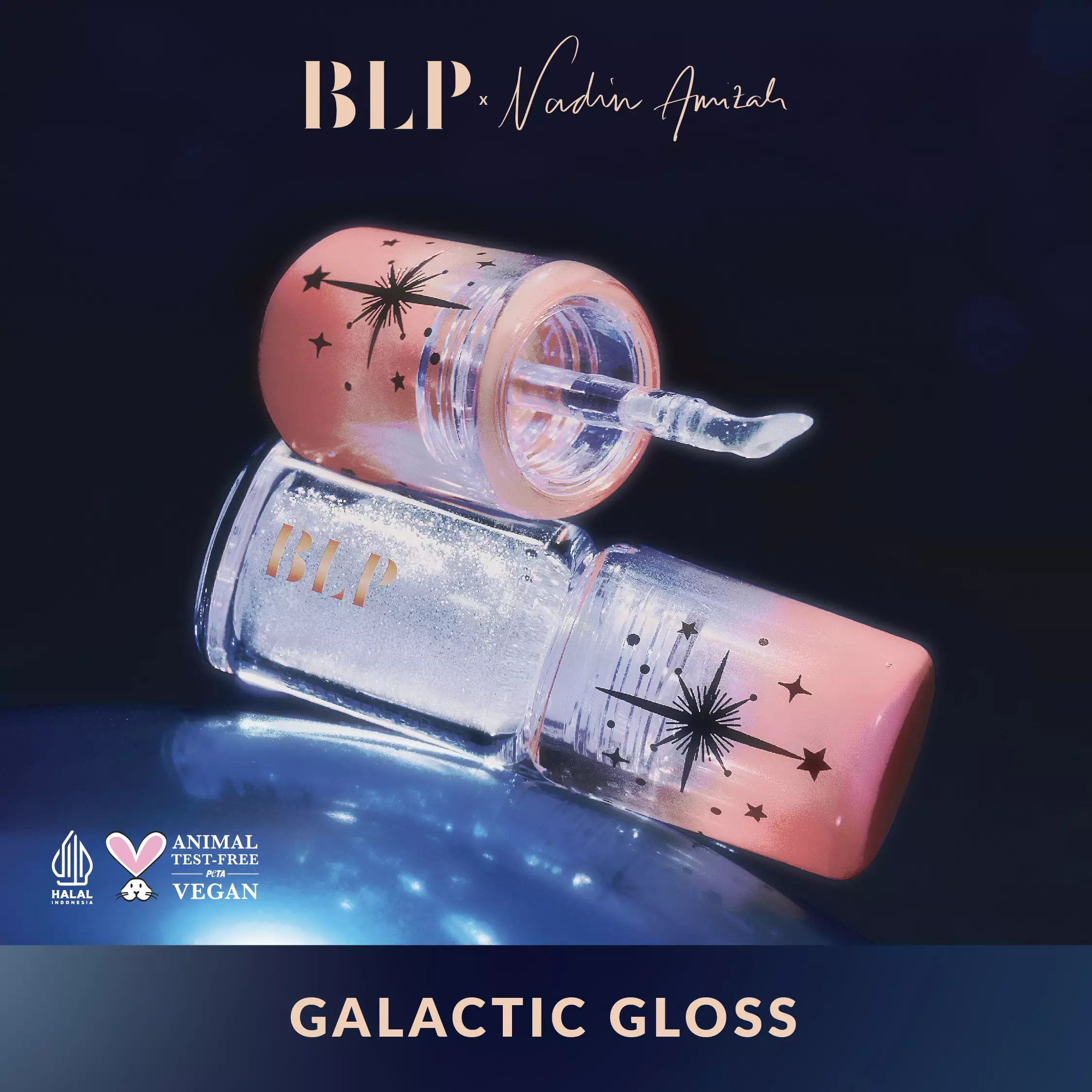 BLP x Nadin Amizah - Galactic Gloss - Aurora - Lip Gloss