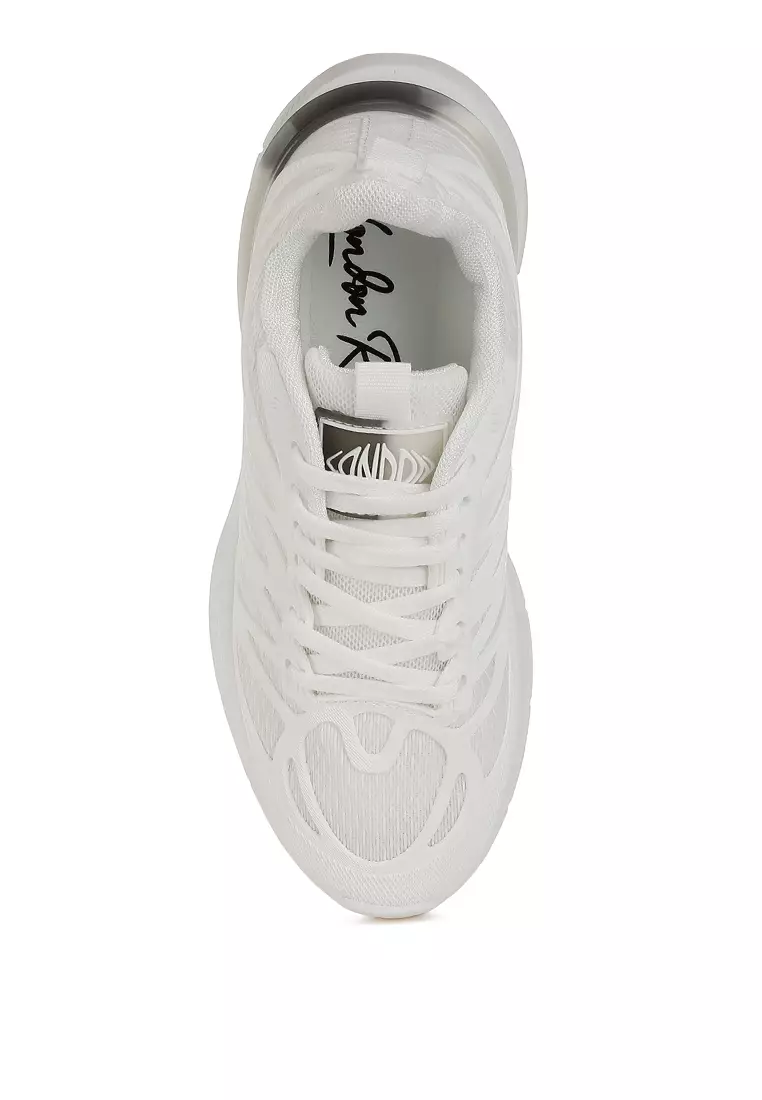 Flyknit Chunky Sneakers in White